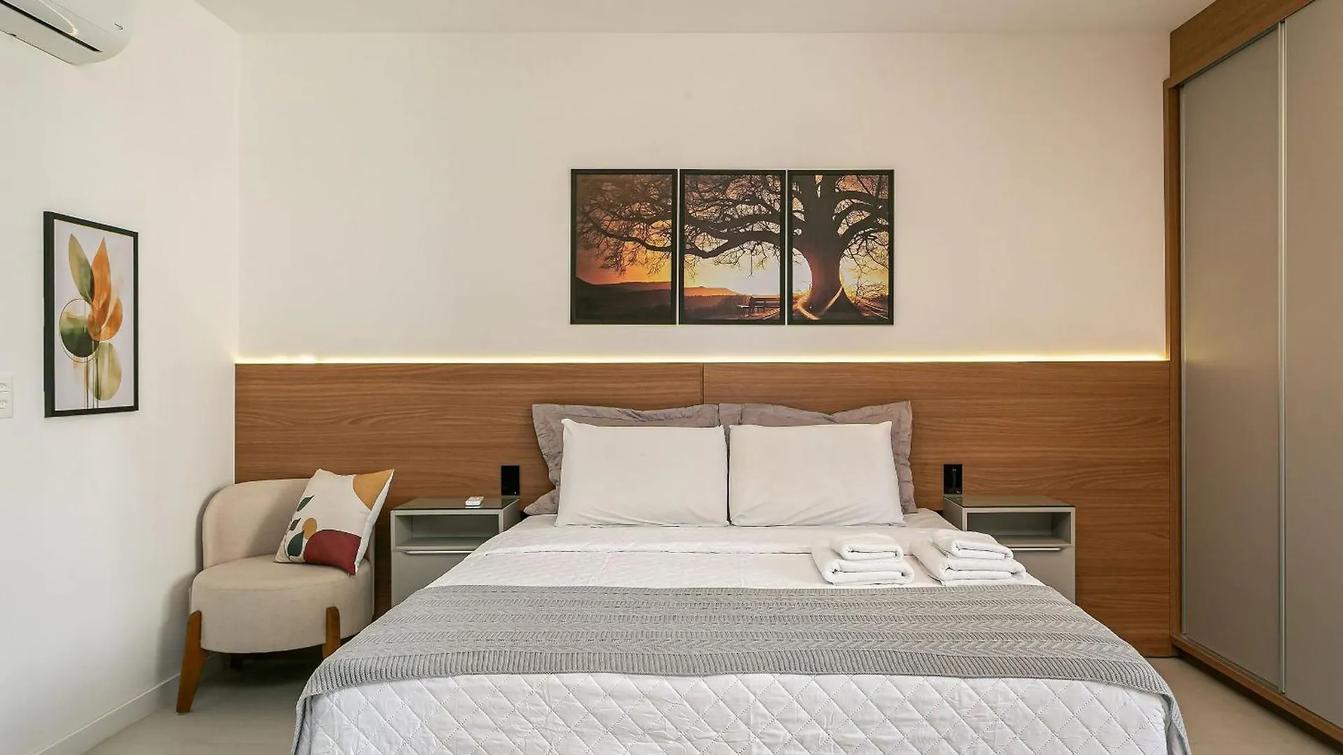 Wi-Fi 500Mb | Piscina | 500M Da Beiramar #Ca76 Appartement Florianópolis 0*,  Brazilië