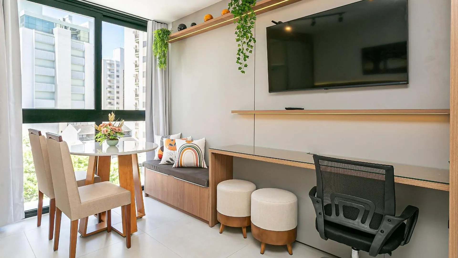 Wi-Fi 500Mb | Piscina | 500M Da Beiramar #Ca76 Διαμέρισμα Florianópolis 0*,  Βραζιλία